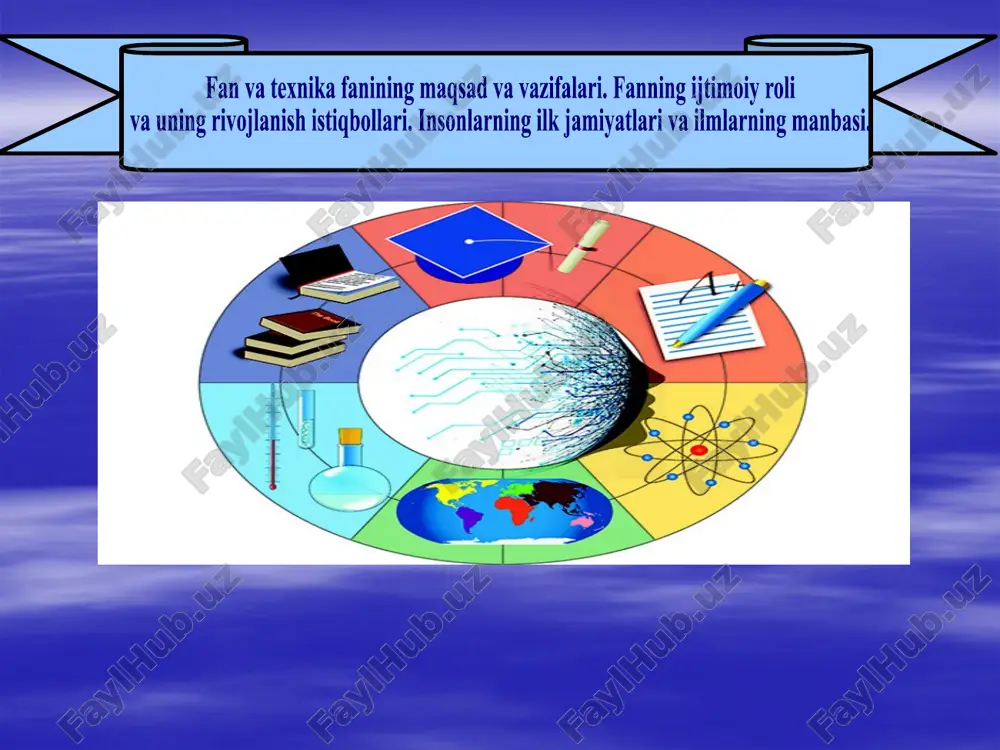 fan va texnika fanining maqsad va vazifalari — PPTX