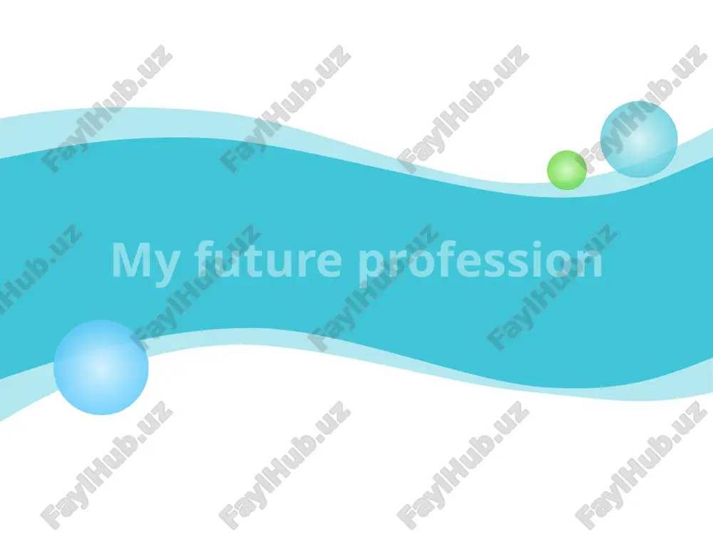 my future profession — PPTX