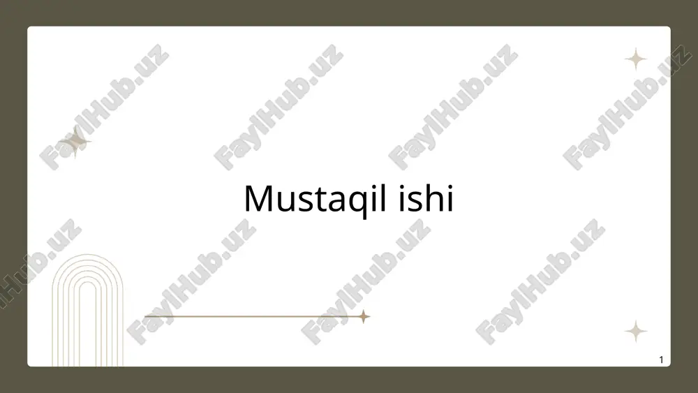 davlatning kelib chiqishi va rivojlanishi — PPTX