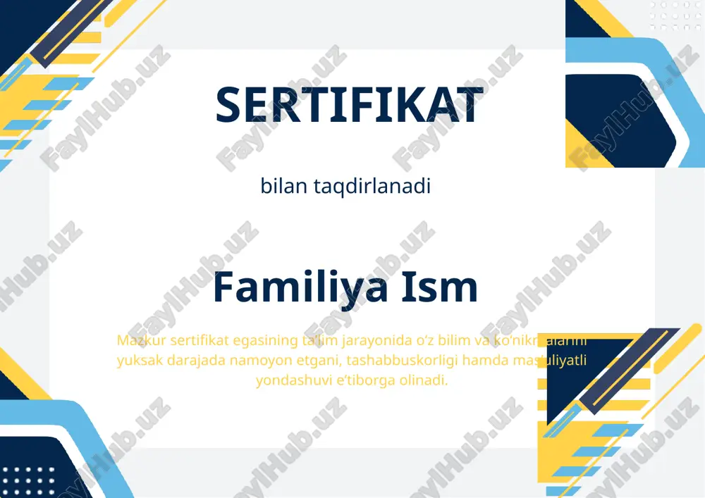 sertifikat — PPTX