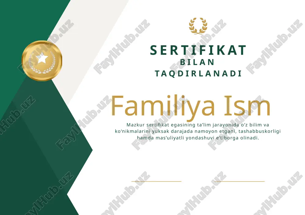 sertifikat — PPTX