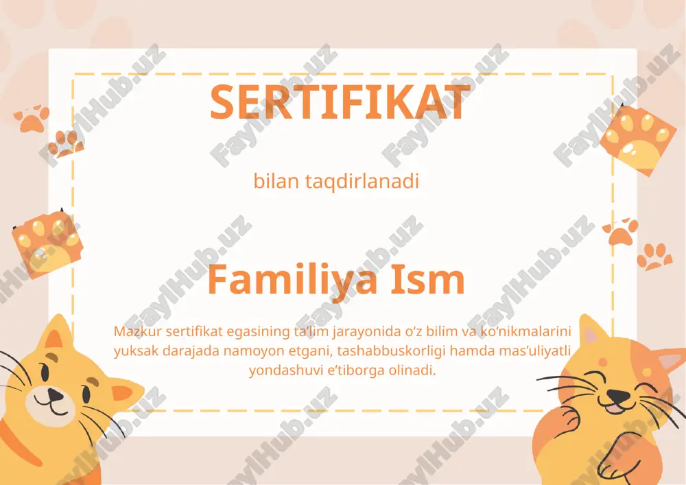 sertifikat — PPTX