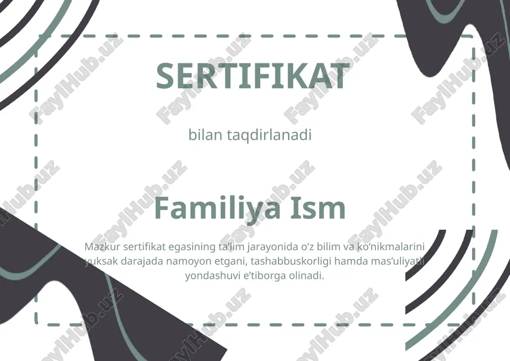 sertifikat — PPTX