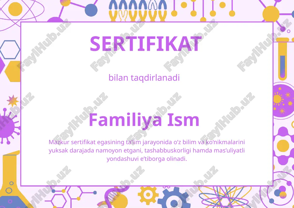 sertifikat — PPTX