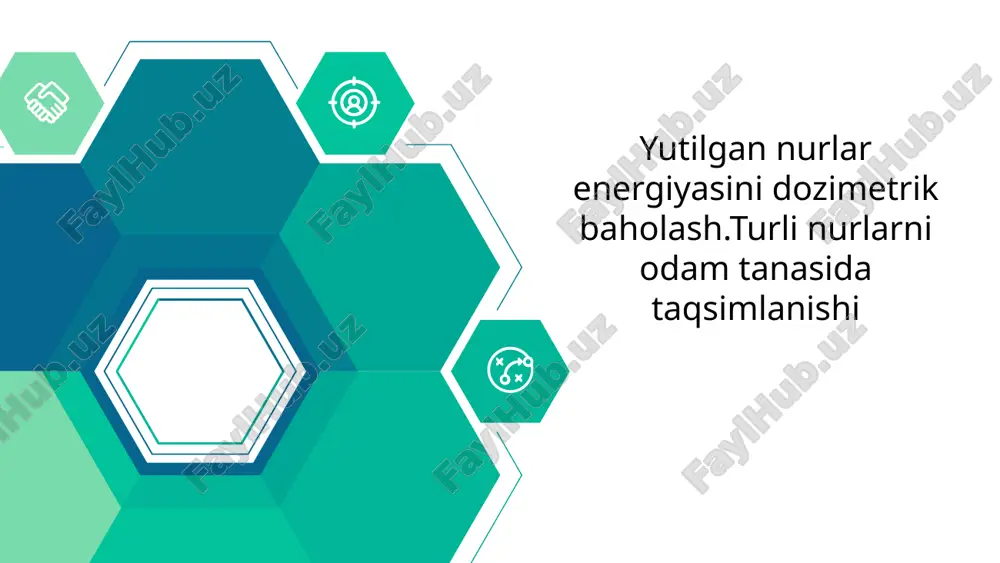 dozimetrik baholash — PPTX