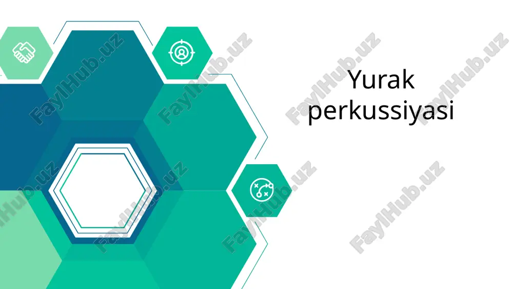 yurak perkussiyasi — PPTX