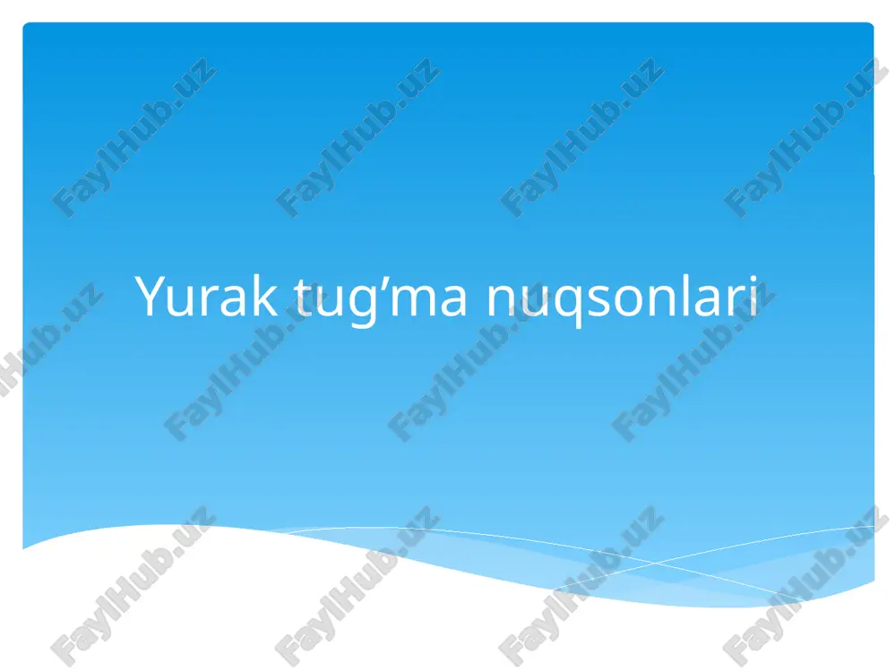 yuraktug’manuqsonlari — PPTX