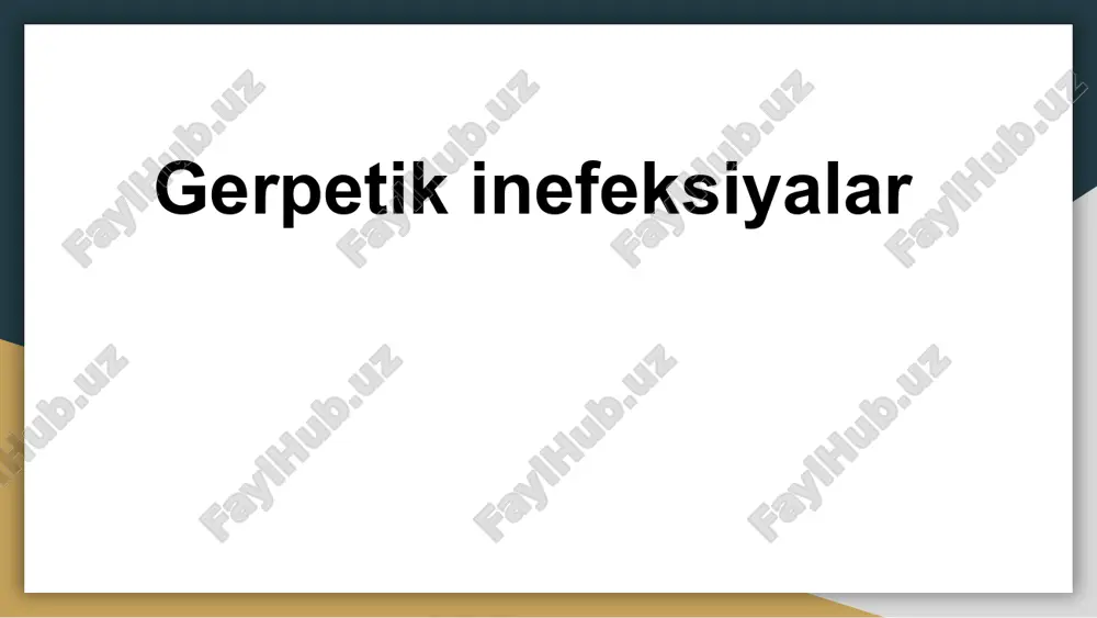 gerpetik inefeksiyalar — PDF