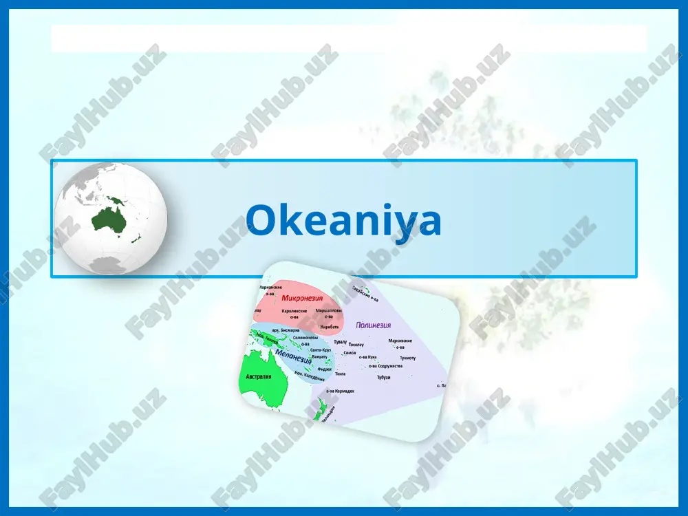 okeaniya — PPTX