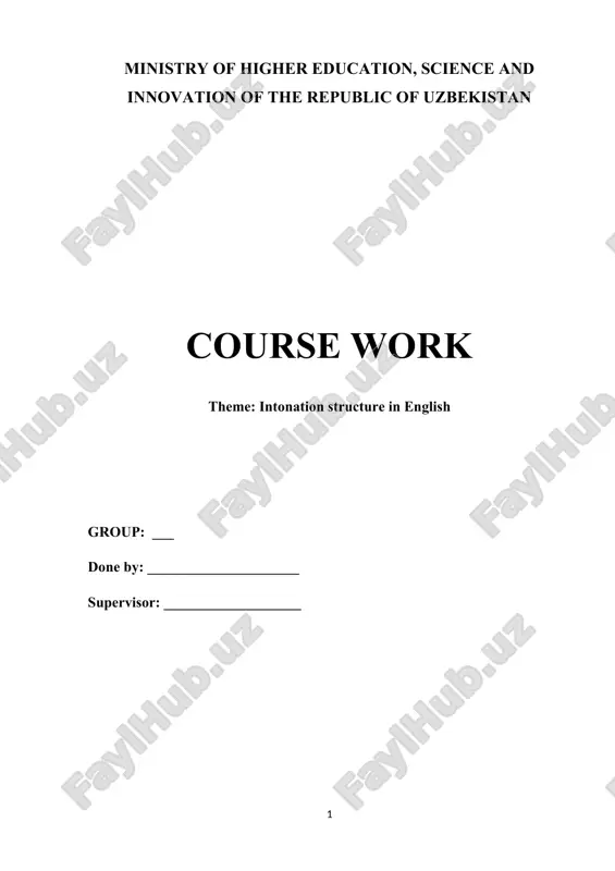 intonation structure in english — DOCX