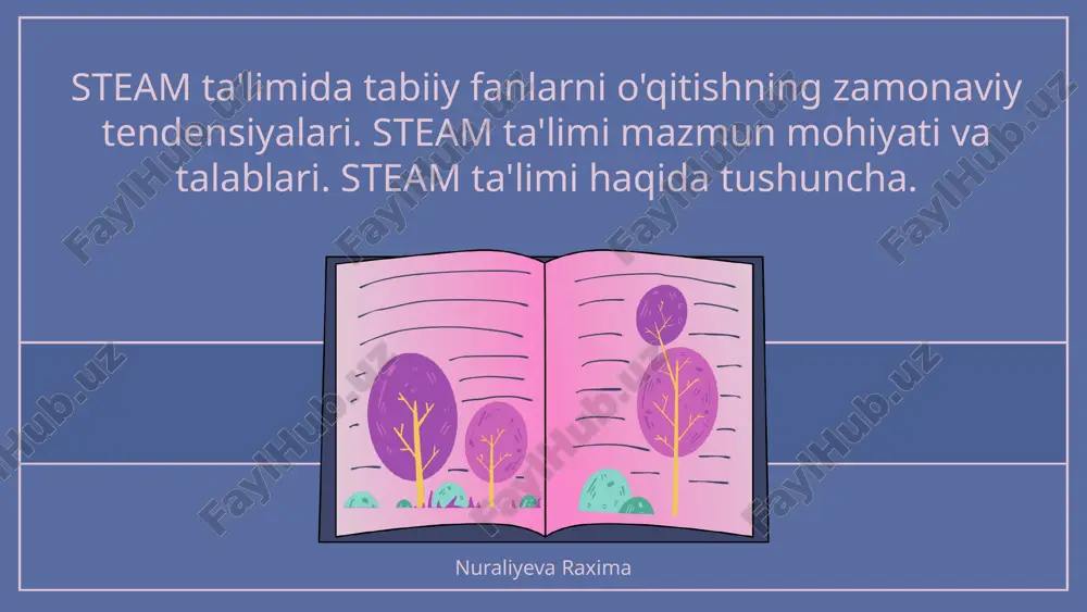 steam ta'limi — PPTX