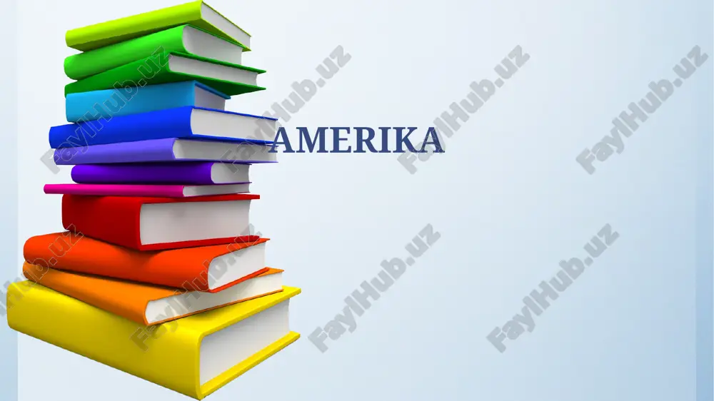 amerika — PPTX