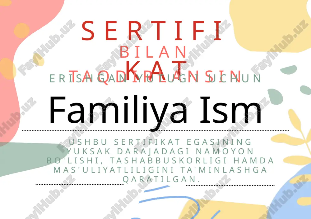 sertifikat — PPTX