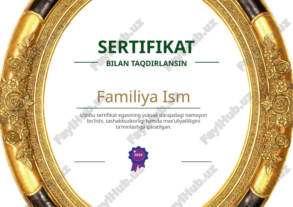 sertifikat — PPTX