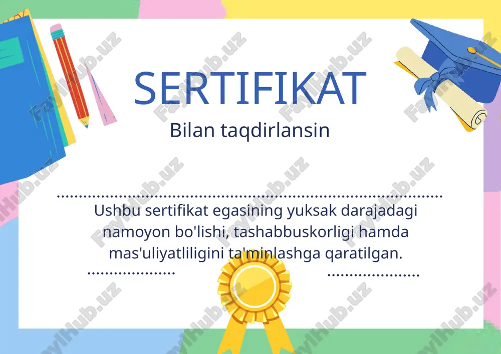 sertifikat — PPTX