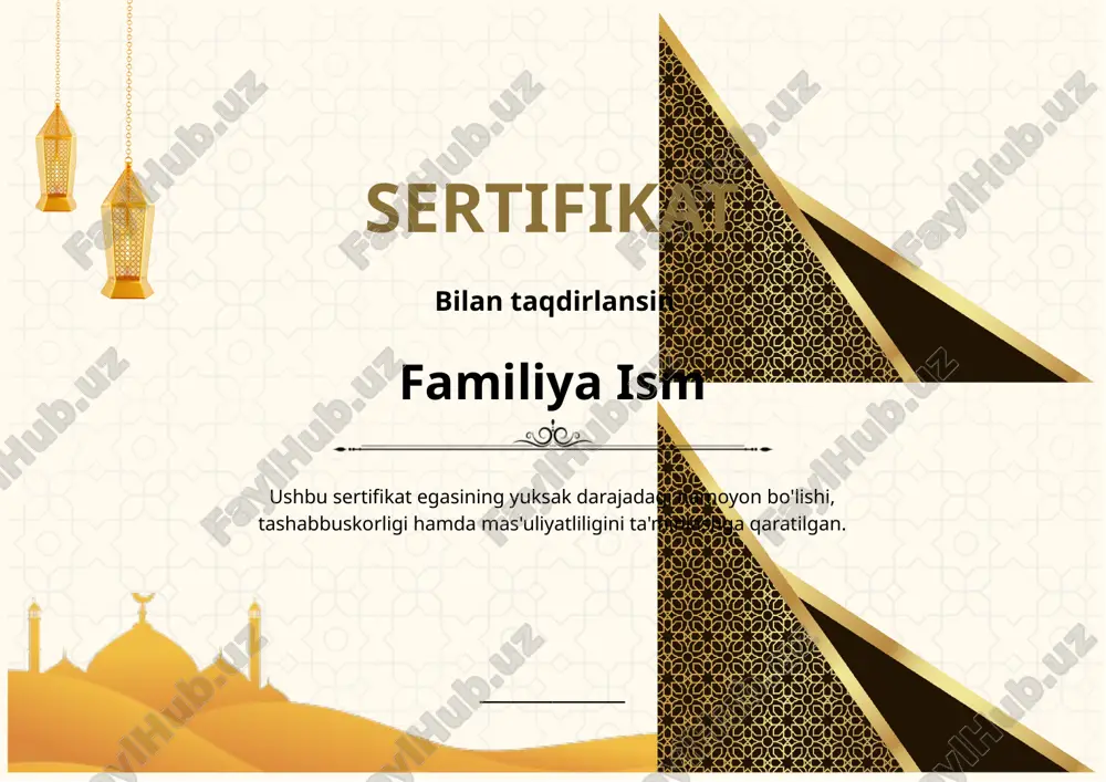 sertifikat — PPTX