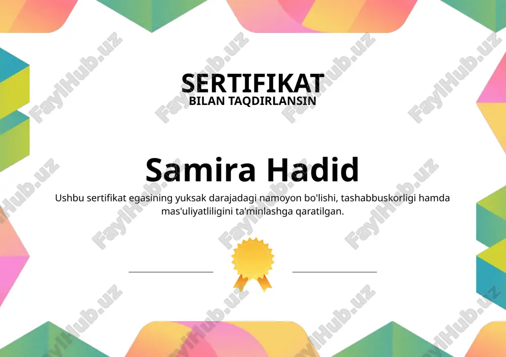 sertifikat — PPTX