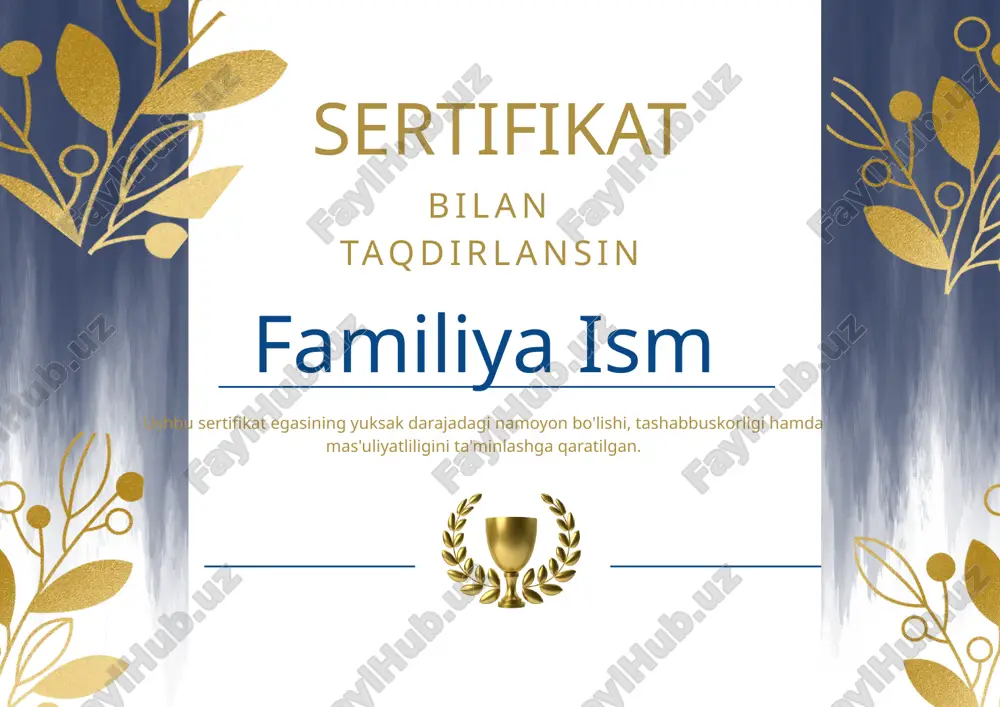 sertifikat — PPTX