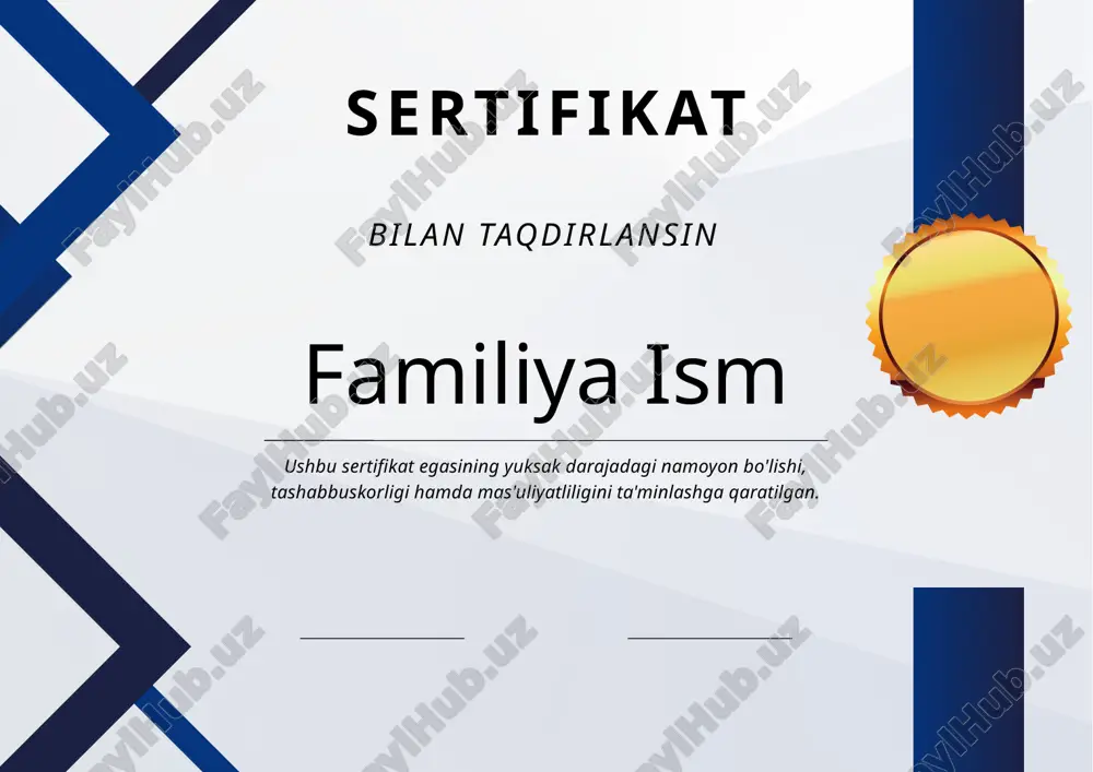 sertifikat — PPTX