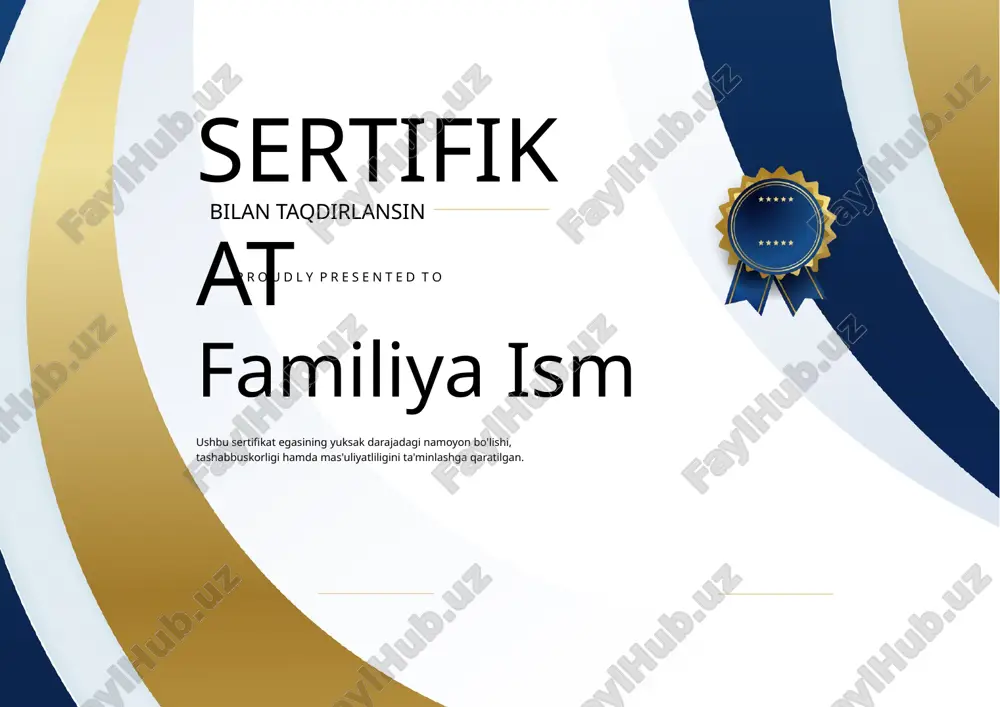 sertifikat — PPTX