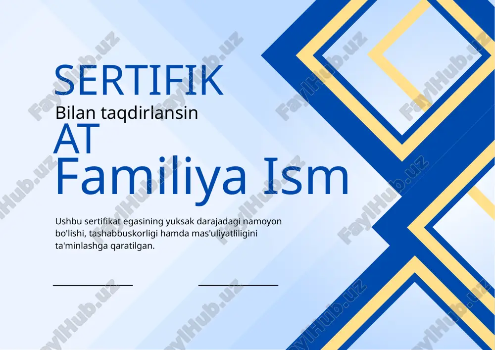 sertifikat — PPTX