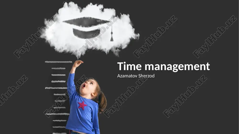 time management — PPTX