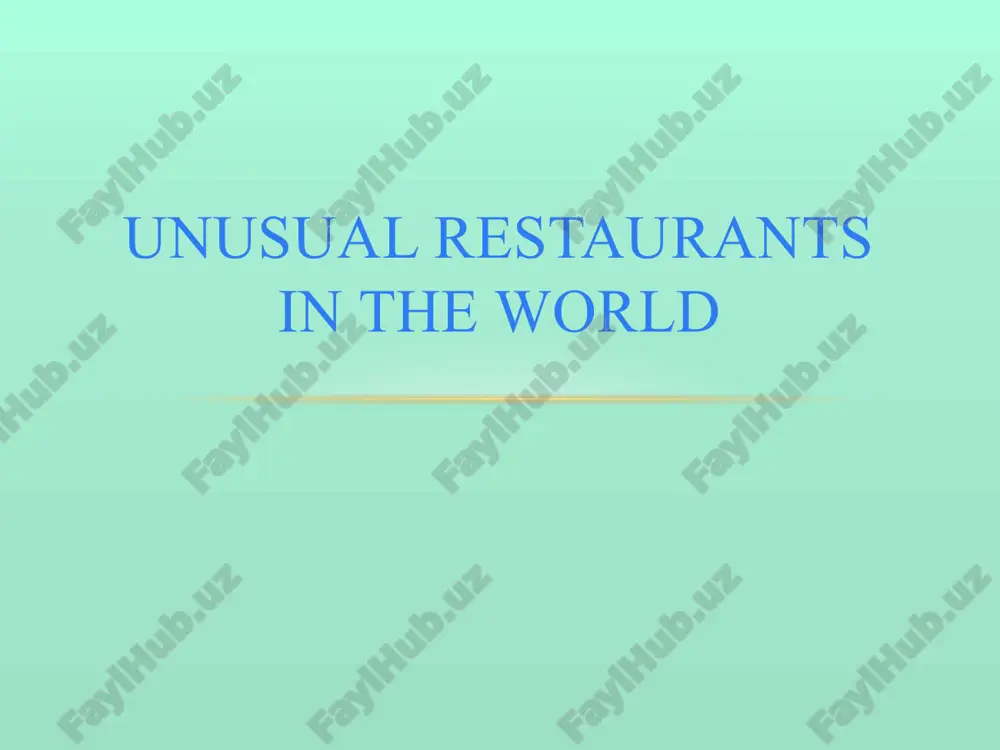 brussels dinner in the sky — PPTX