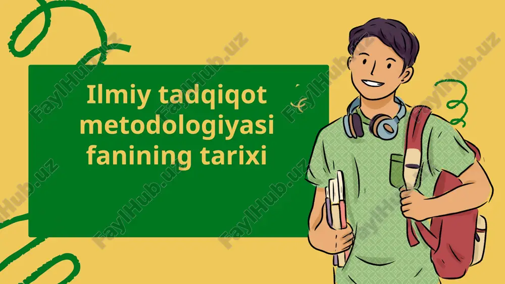 ilmiytadqiqotmetodologiyasifaniningtarixi — PPTX