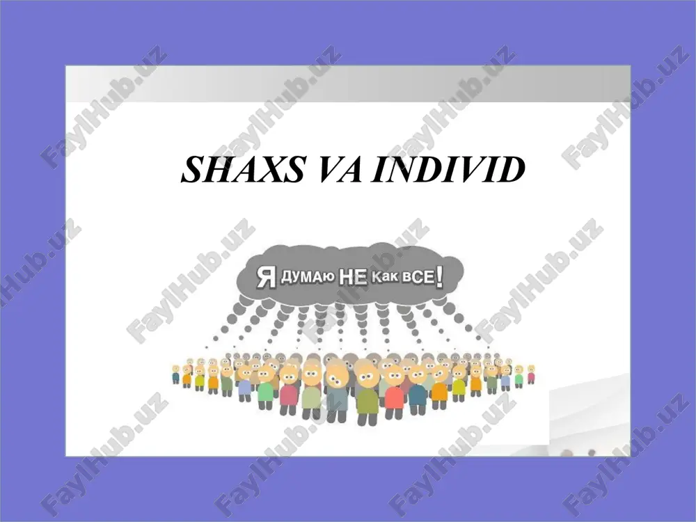 individ — PPTX