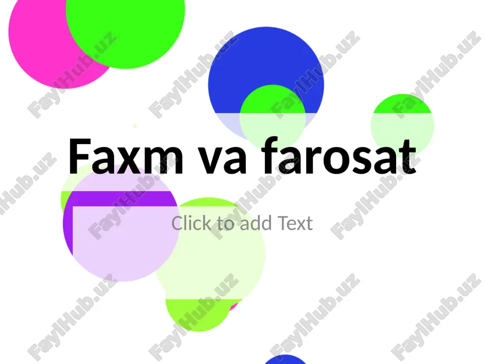 fahm-farosat — PPTX