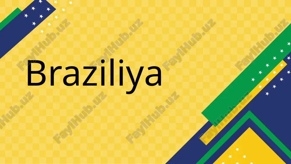braziliya turizmi — PPT
