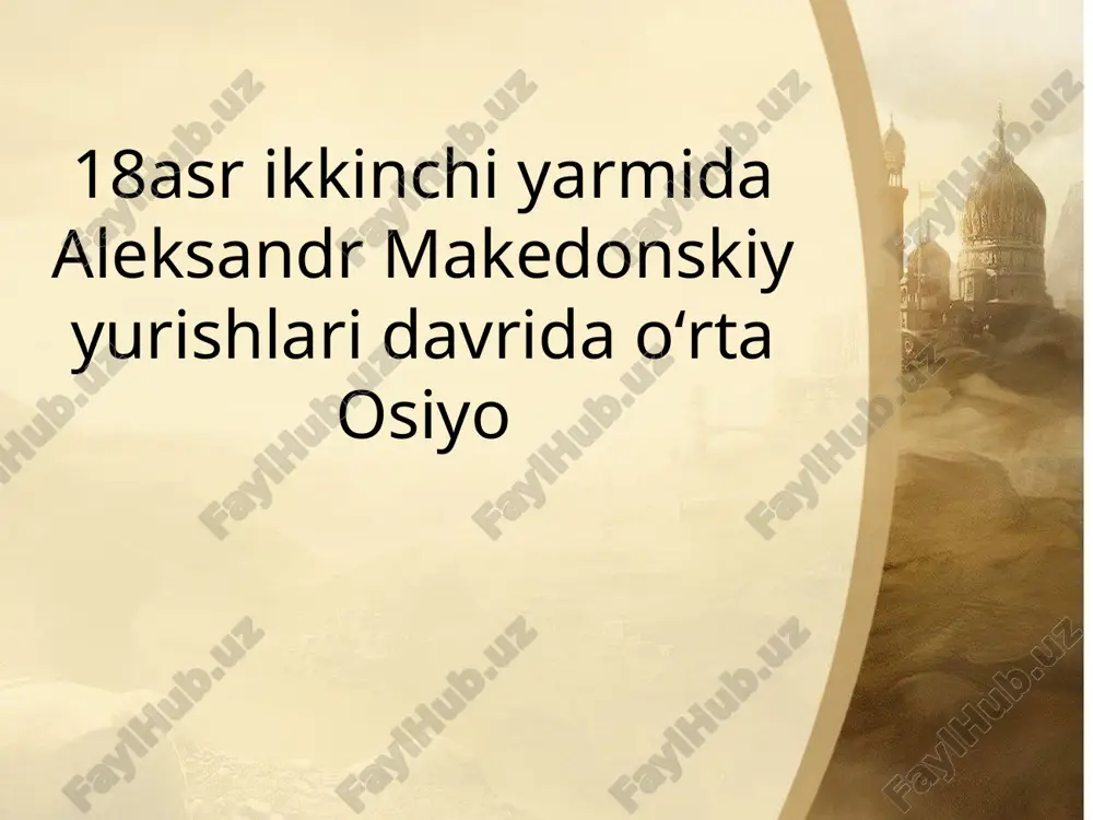 iskandar (aleksandr makedonskiy) — PPTX