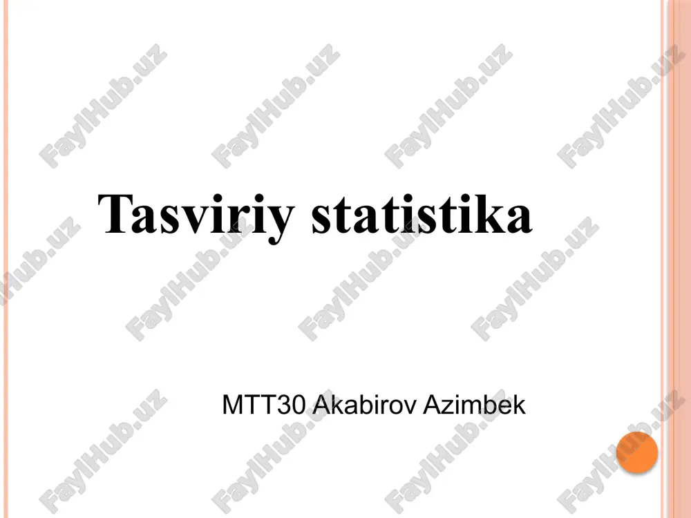 tasviriystatistika — PPTX