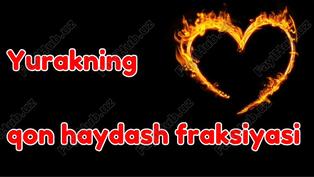 yurakning qon haydash fraksiyasi — PDF