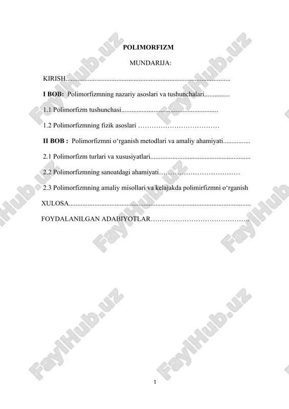 polimorfizm — DOCX