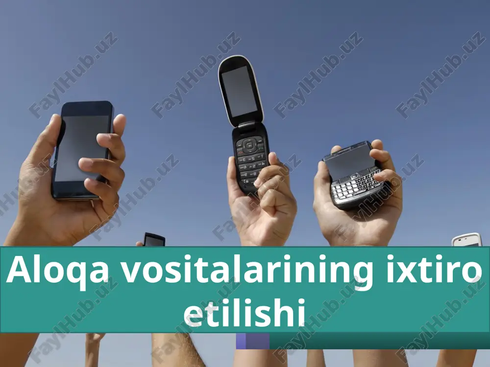 telegrafning ixtiro etilishi — PPTX