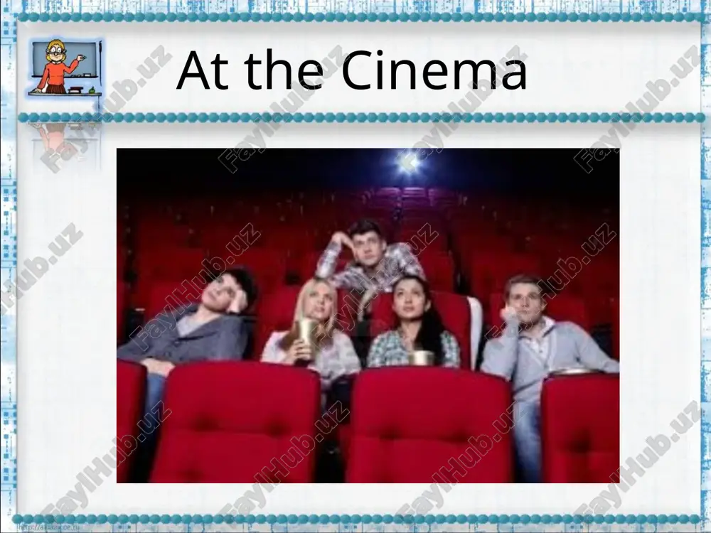 at the cinema — PPT