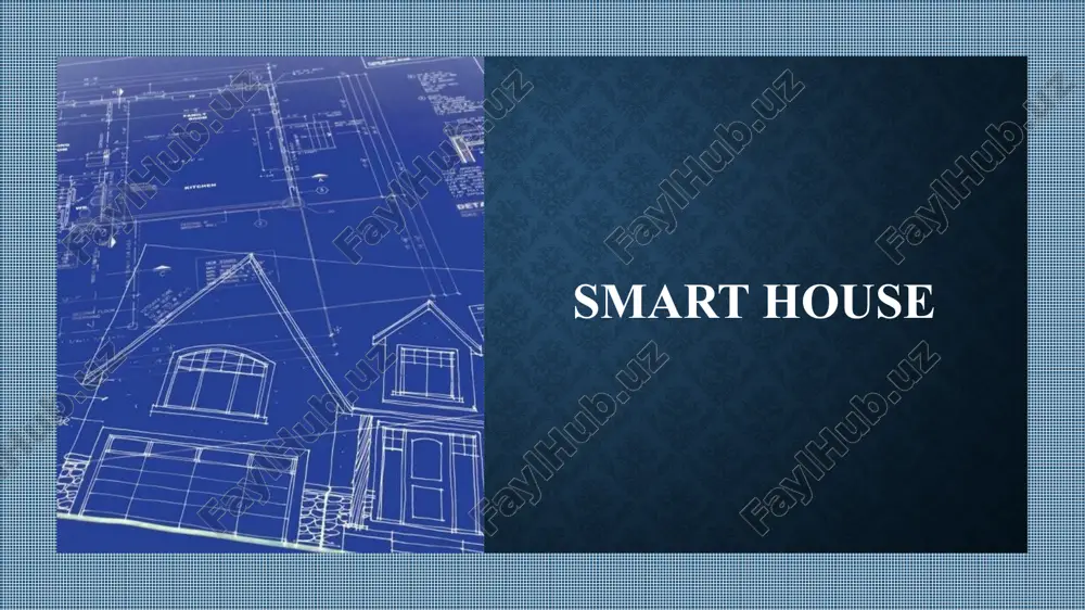 smart house — PPTX