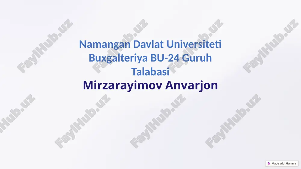 jadval redaktorlari — PPTX