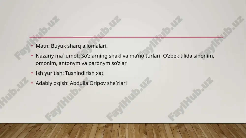 buyuk sharq allomalari — PPTX