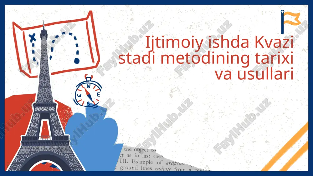 ijtimoiy ishda kvazi stadi metodining tarixi va usullari — PPTX