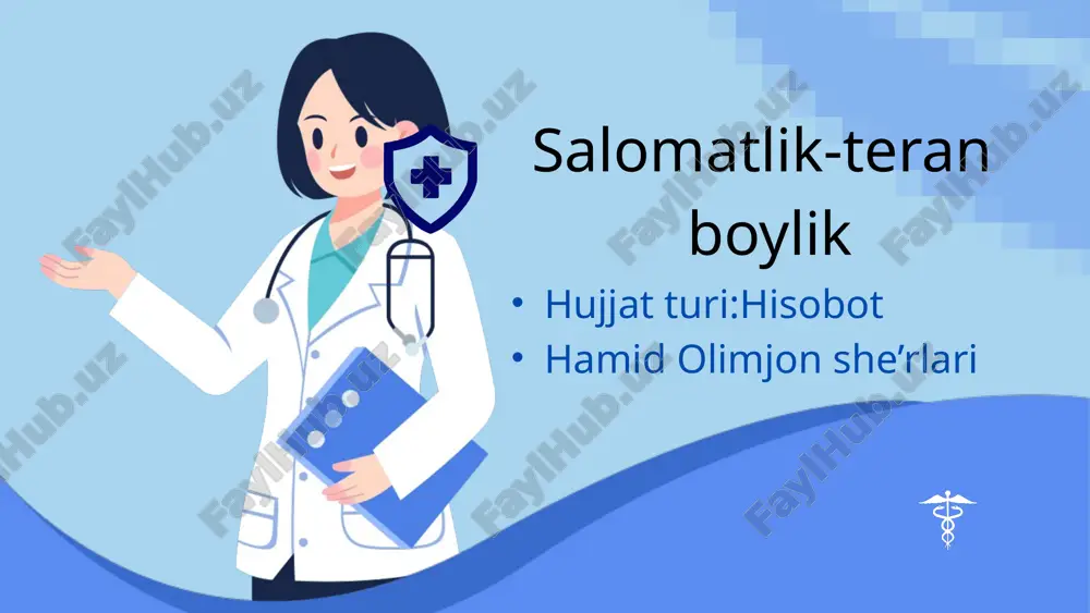 salomatlik-teran boylik — PPTX