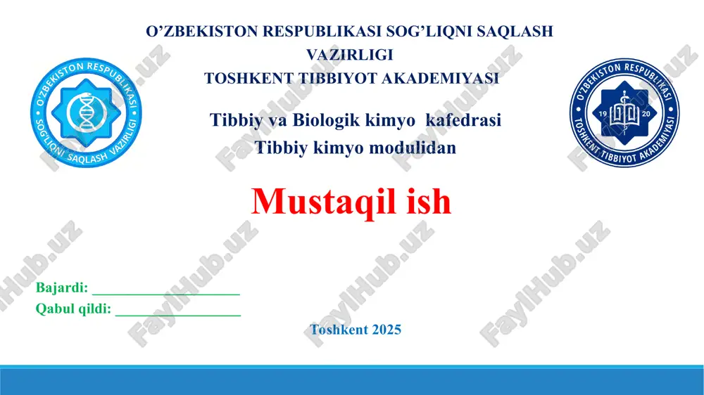 antioksidantlar, ularning klinik laboratoriyada o'rganilishi. taqdimot 17 bet. — PPT