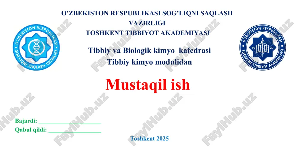 klinik labaratoriyada ishlatiladigan instrumental usullar. taqdimot 30 bet. — PPT
