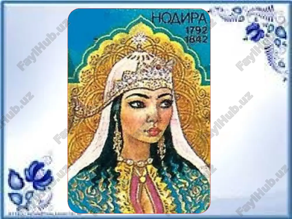 nodira g`azallari tahlili — PPTX