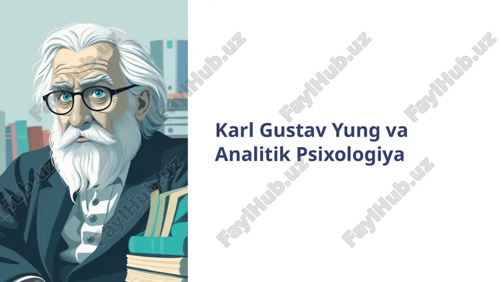karl gustav yung va analitik psixologiya — PPTX