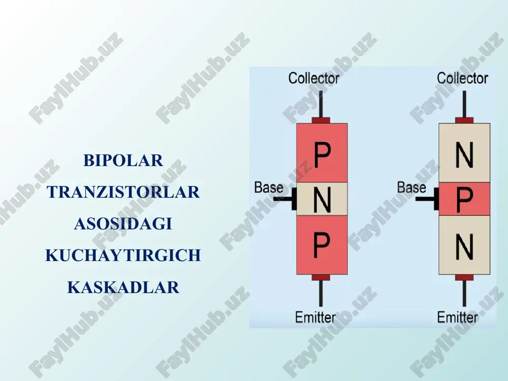 bipolar tranzistorlar — PPT