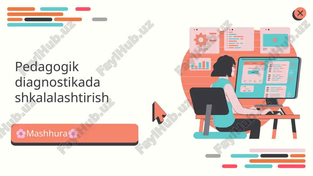 pedagogik diagnostikada shkalalashtirish — PPTX