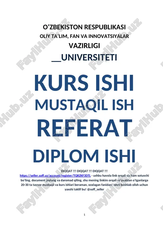 zamonaviy menejment xususiyatlari — DOCX