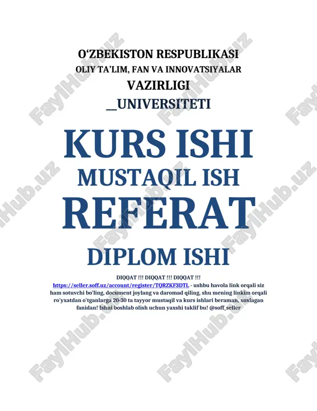 kitob apparati bilan ishlash — DOCX